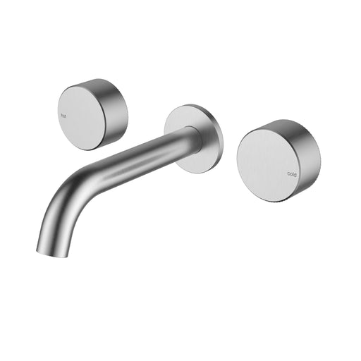 Hali Brushed Nickel 1/4 Turn C/D Wall Basin Set – HYB88-9901BN