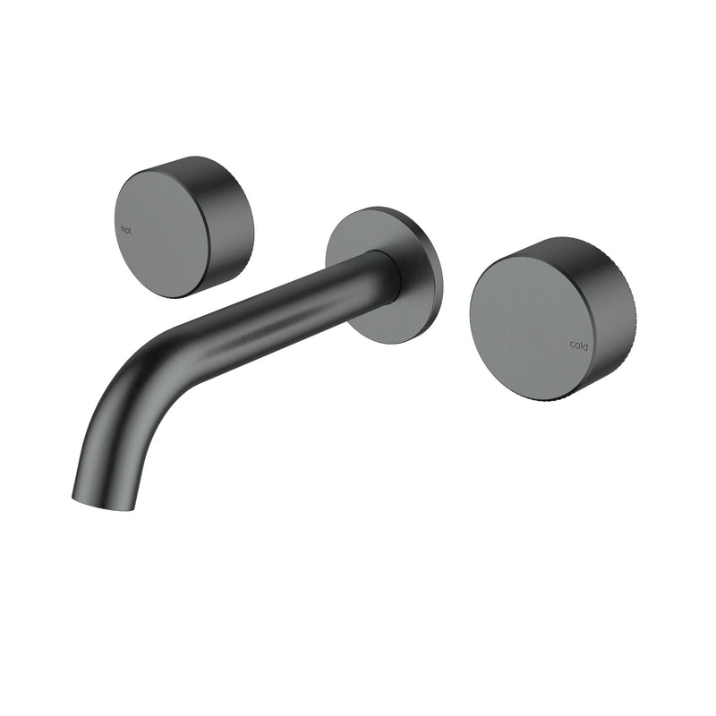 Hali Gun Metal 1/4 Turn C/D Wall Basin Set – HYB88-9901GM