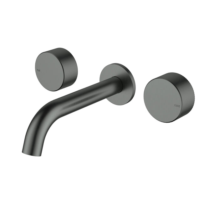 Hali Gun Metal 1/4 Turn C/D Wall Basin Set – HYB88-9901GM
