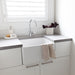 Turner Hastings | Novi 50 x 46 Fine Fireclay Gloss White Butler Sink - Acqua Bathrooms