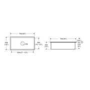 Middleton 760 Butler Kitchen & Laundry Sink - Acqua Bathrooms