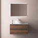 Avia 900mm Walnut Wall Hung Vanity - Acqua Bathrooms