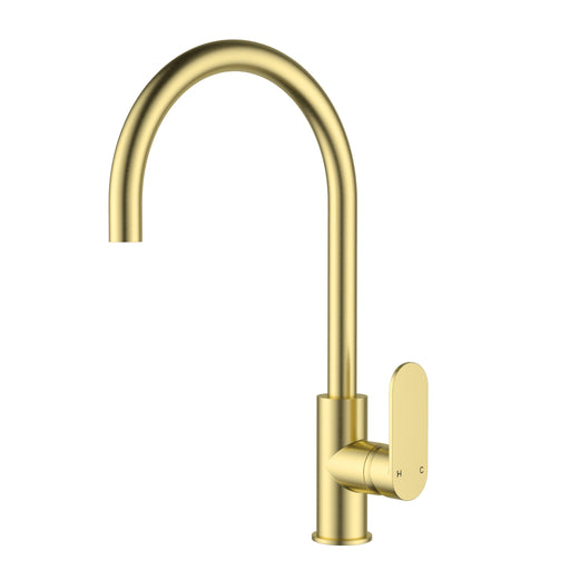 Sora SS Brushed Gold Sink Mixer – PLB1001BG