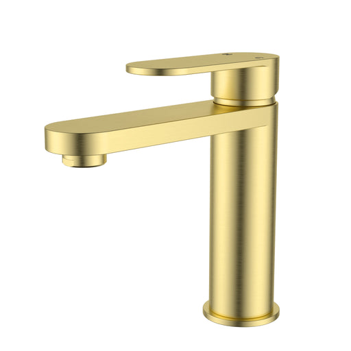 Sora SS Brushed Gold Basin Mixer – PLB2001BG