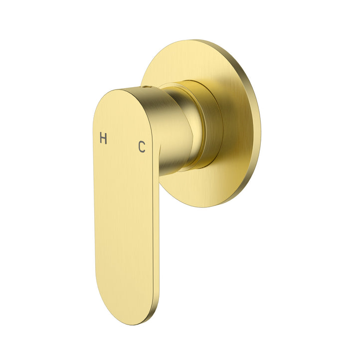 Sora SS Brushed Gold Wall Mixer Trim Kit – PLB3001-TK-BG