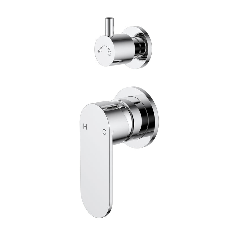 Sora SS Chrome Wall Diverter Mixer Trim Kit – PLB3002-TK-PC
