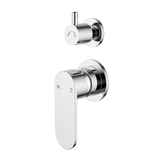 Sora SS Chrome Wall Diverter Mixer Trim Kit – PLB3002-TK-PC