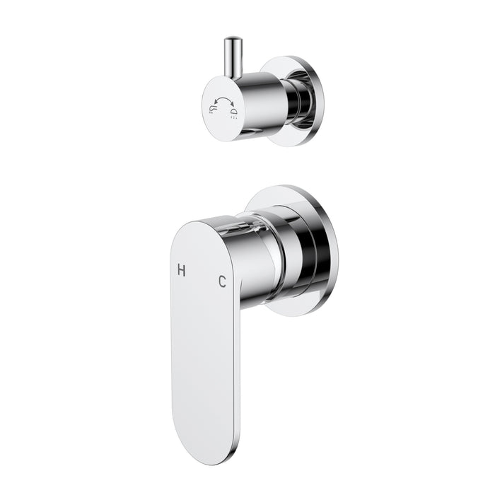 Sora SS Chrome Wall Diverter Mixer Trim Kit – PLB3002-TK-PC