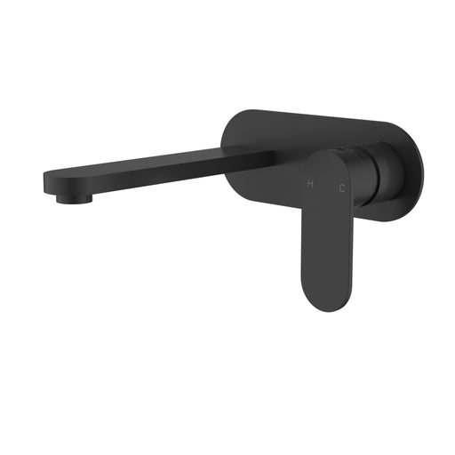 Sora SS Matt Black Wall Basin Mixer Trim Kit – PLB3003-TK-MB