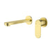 Sora SS Brushed Gold Wall Basin Mixer Trim Kit With Separate Back Plate – PLB3004-TK-BG
