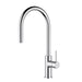 Otus Slimline Chrome SS Gooseneck Pull-Out Sink Mixer In Brushed ss304 – PLC1016SS-CH