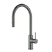 Otus Slimline Gun Metal SS Gooseneck Pull-Out Sink Mixer In Brushed ss304 – PLC1016SS-GM