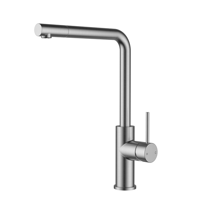 Otus Slimline Stainless Steel SS Pull-Out Sink Mixer In Brushed ss304 – PLC1018SS