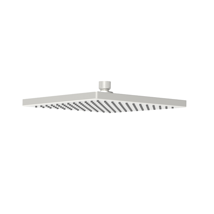 Rosa Brushed Nickel Square Shower Head 200mm – PRP1025-1N-BN