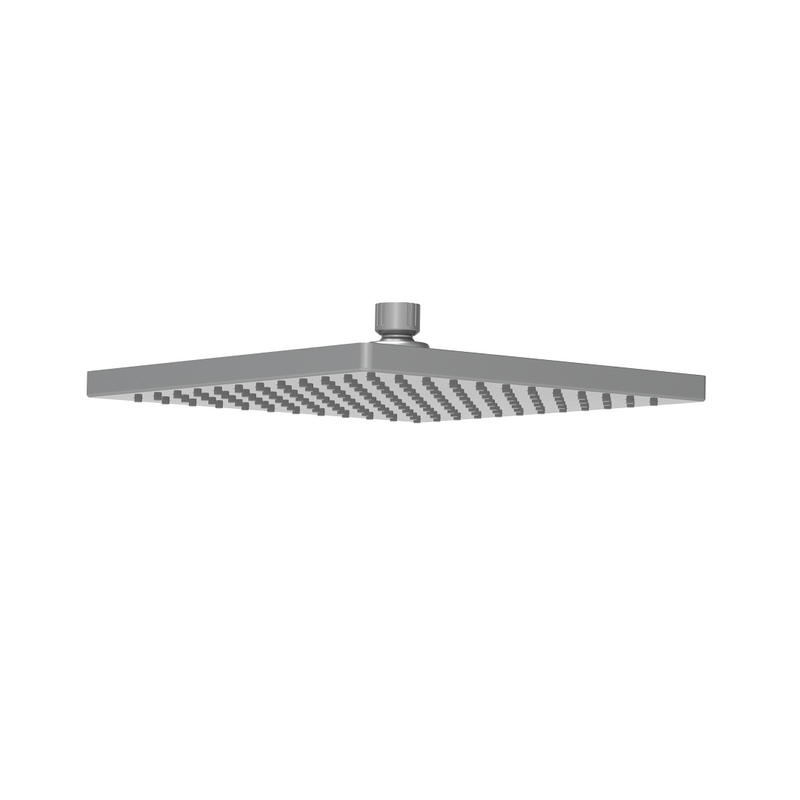 Rosa Gun Metal Square Shower Head 200mm – PRP1025-1N-GM