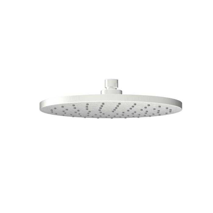 Otus Brushed Nickel Round Shower Head 200mm – PRP1052N-BN