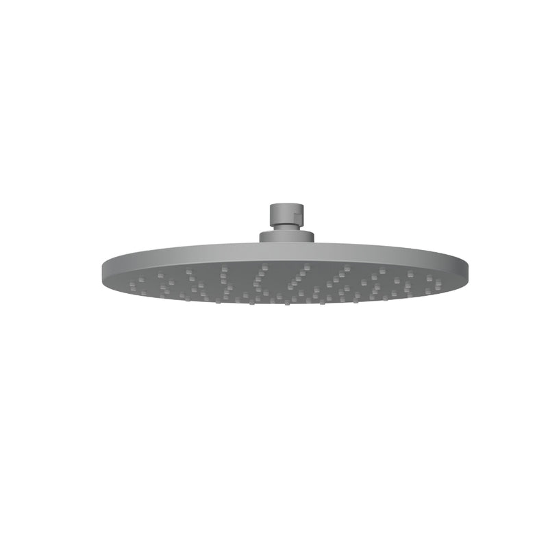 Otus Gun Metal Round Shower Head 200mm – PRP1052N-GM