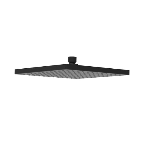 Rosa Matt Black Square Shower Head 250mm – PRP321001-MB