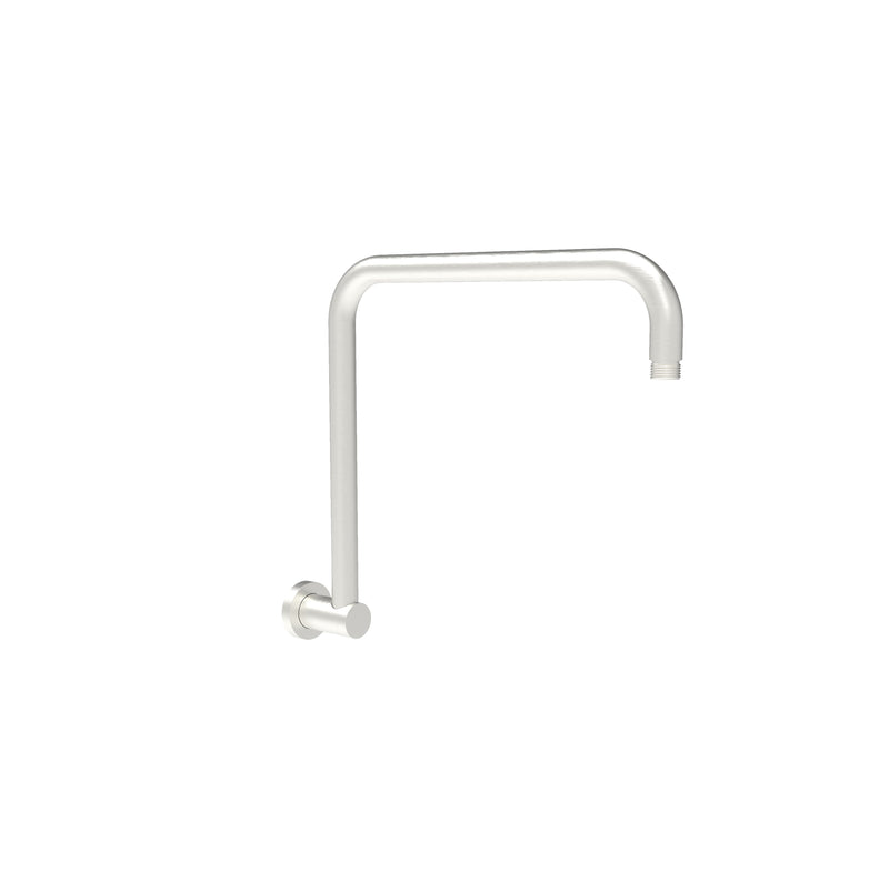 P&P Brushed Nickel Round Shower Arm – PRY020-BN
