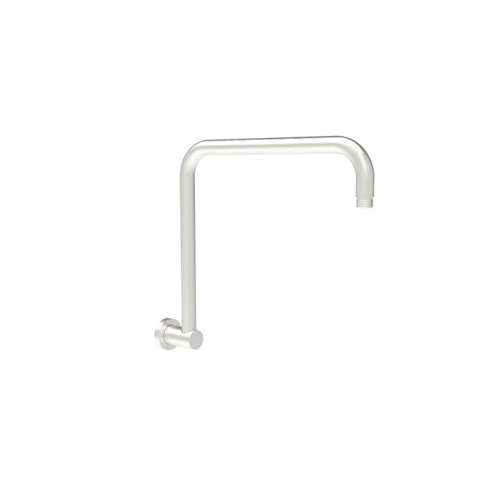 P&P Brushed Nickel Round Shower Arm – PRY020-BN