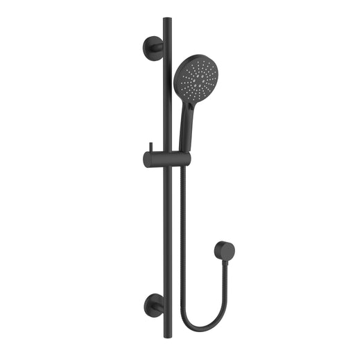 Otus Slimline Matt Black Rail Shower – PSH041A-MB