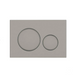 Geberit Compatible Round Gun Metal - Acqua Bathrooms