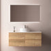 Avia 1200mm Natural Oak Wall Hung Vanity - Acqua Bathrooms