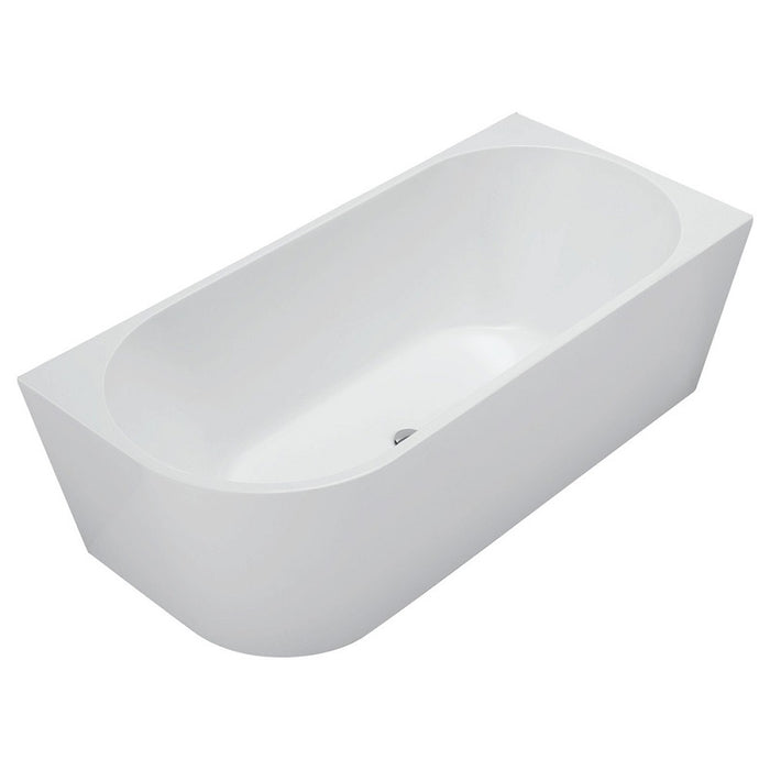 Dimitri 1500 Right Corner Fit Freestanding Bath Tub - Acqua Bathrooms