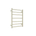 Nero | Mecca Brushed Gold Round Towel Ladder - Acqua Bathrooms