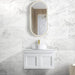 Otti Australia | 750 Hampton Matte White Wall Hung Vanity - Acqua Bathrooms