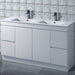 Noah 1500 mm Vanity on Kickboard - Acqua Bathrooms