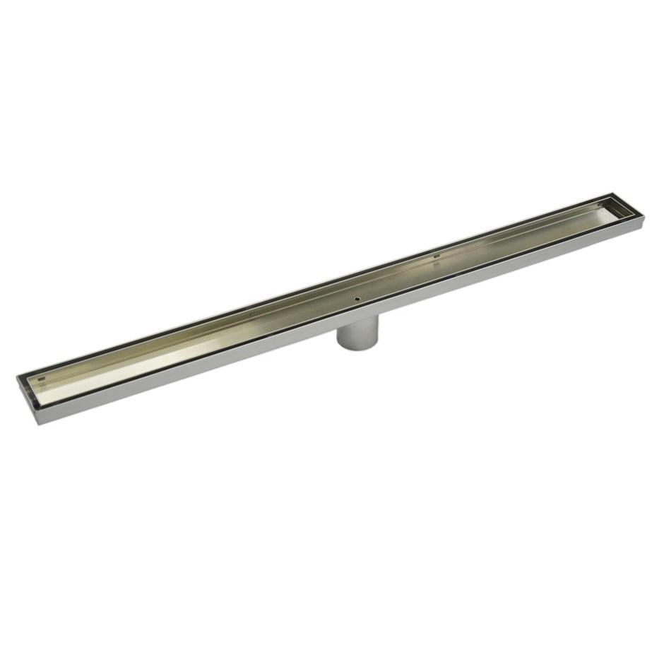 Tile Insert Floor Grate 600 x 100 mm Wide | Acqua Bathrooms