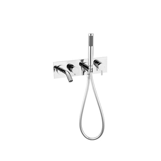 Nero | Mecca Wall Mounted Spout With Hand Shower - Acqua Bathrooms