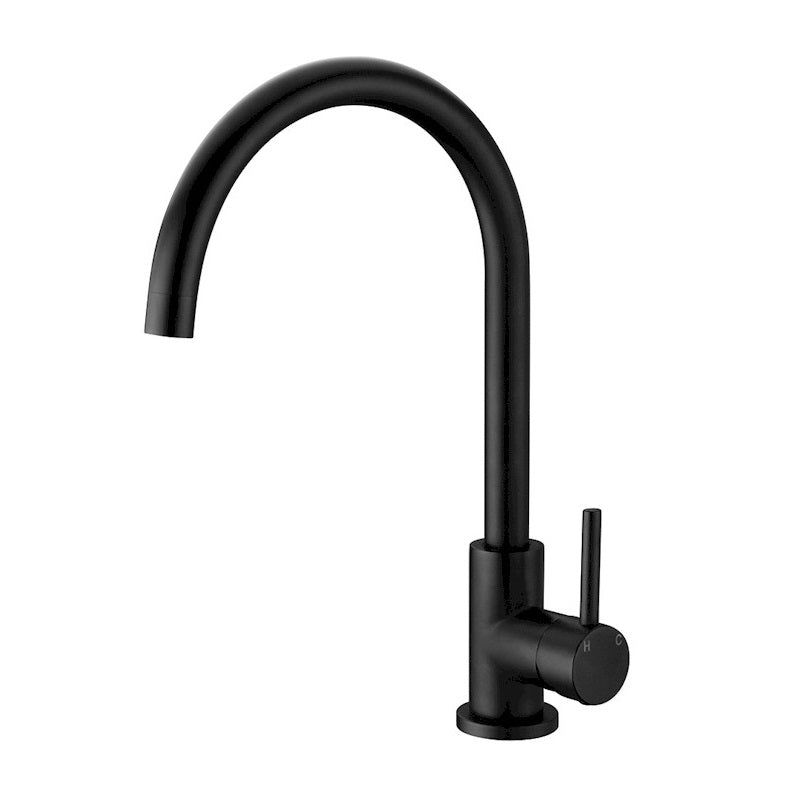 Cesena Matte Black Kitchen Mixer - Acqua Bathrooms