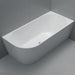 Dimitri 1500 Right Corner Fit Freestanding Bath Tub - Acqua Bathrooms