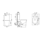 Potti Junior Rimless Toilet Suite - Acqua Bathrooms
