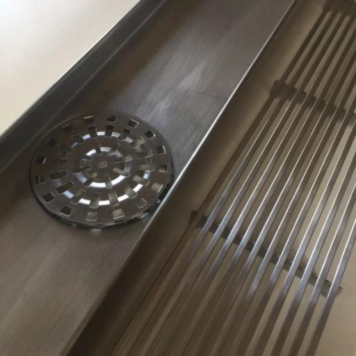 900 x 100 mm Wide Linear Floor Grate - Acqua Bathrooms