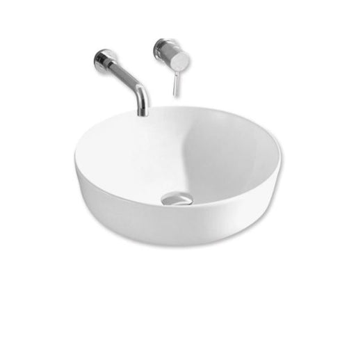 Ultra Slim Round Above Counter Basin - Acqua Bathrooms