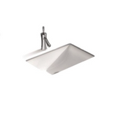Rectangular Gloss White Under Counter Basin - Acqua Bathrooms
