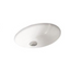 Oval Gloss White Under Counter Basin - Acqua Bathrooms