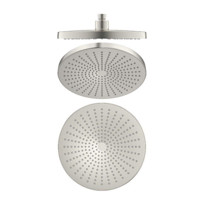 Nero | Opal Brushed Nickel Shower Head - Acqua Bathrooms