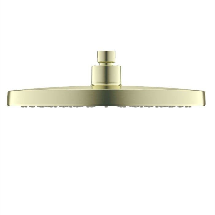 Nero | Opal Brushed Gold Shower Head - Acqua Bathrooms