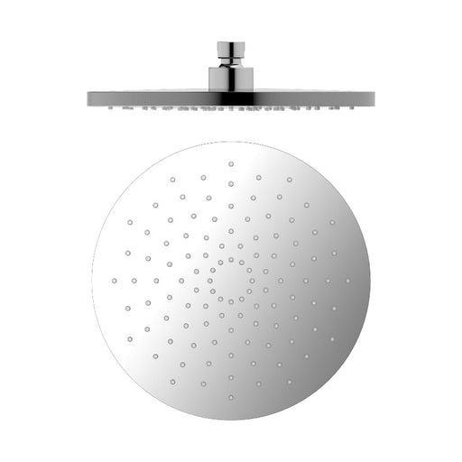 Nero | Round 250mm ABS Shower Head - Acqua Bathrooms