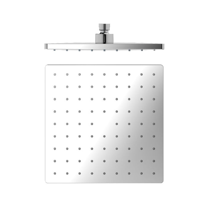 Nero | Square 250mm ABS Shower Head - Acqua Bathrooms