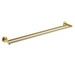 Cesena 600 Brushed Gold Double Towel Rail - Acqua Bathrooms