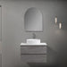 Avia 600mm Grey Ash Wall Hung Vanity With Stone Top | Indulge® - Acqua Bathrooms