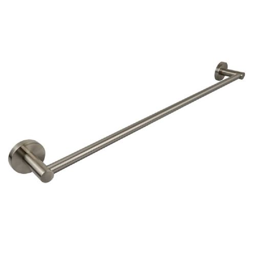 Cesena 750 Brushed Nickel Single Towel Rail - Acqua Bathrooms