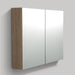 Avia 600 mm White Oak Timber Shaving Cabinet By Indulge® - Acqua Bathrooms