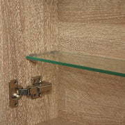 Avia 900 White Oak Timber Shaving Cabinet By indulge® - Acqua Bathrooms