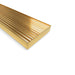 Brushed Gold 1800mm Linear Grill Floor Waste - Acqua Bathrooms